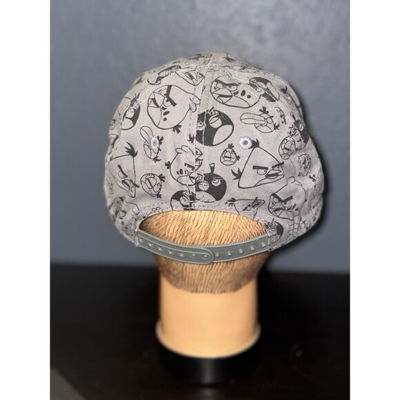 Angry Birds Bal Cap Hat Red J. Bird Adjustable Snap Back OSFM Breathable - Picture 5 of 9